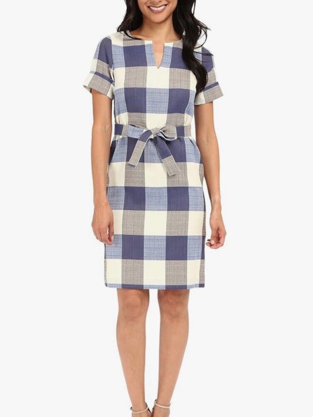 NWT Pendleton Alex Wool Dress Women’s Size 8 Classic Plaid shift